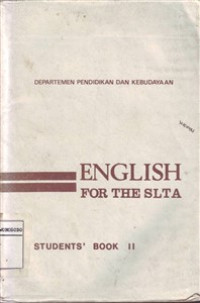 English For The SLTA Students' Book II