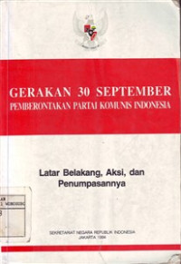 Gerakan 30 September Pemberontakan Partai Komunis Indonesia