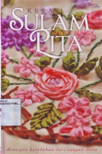 Kreasi Sulam Pita Motif Bunga