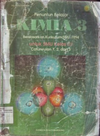 Penuntun Belajar Kimia 3 Untuk SMU Kelas III