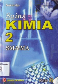 Sains KIMIA 2 SMA/MA Kelas XI