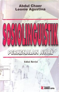 Sosiolinguistik Perkenalan Awal